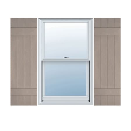 Ekena Millwork Mid-America Vinyl, TailorMade Four Board Joined (2 Batten), Board-n-Batten Shutters, J41453008, PR J41453008